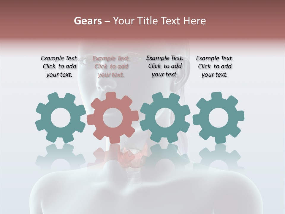 Rolling Luggage Duffle Bag With Pull Handle PowerPoint Template