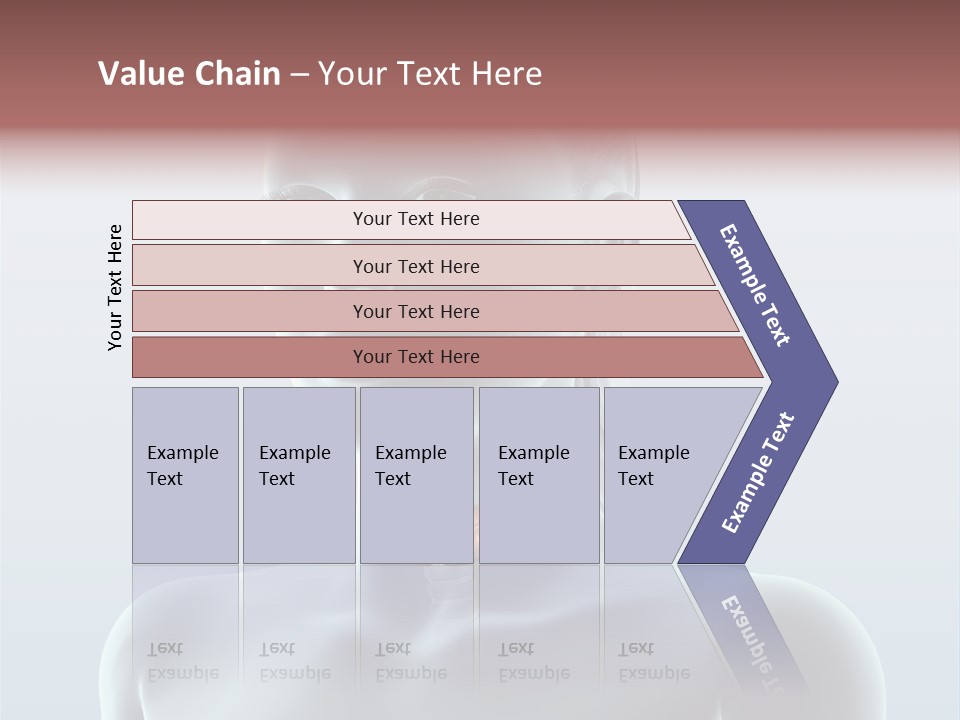 Rolling Luggage Duffle Bag With Pull Handle PowerPoint Template