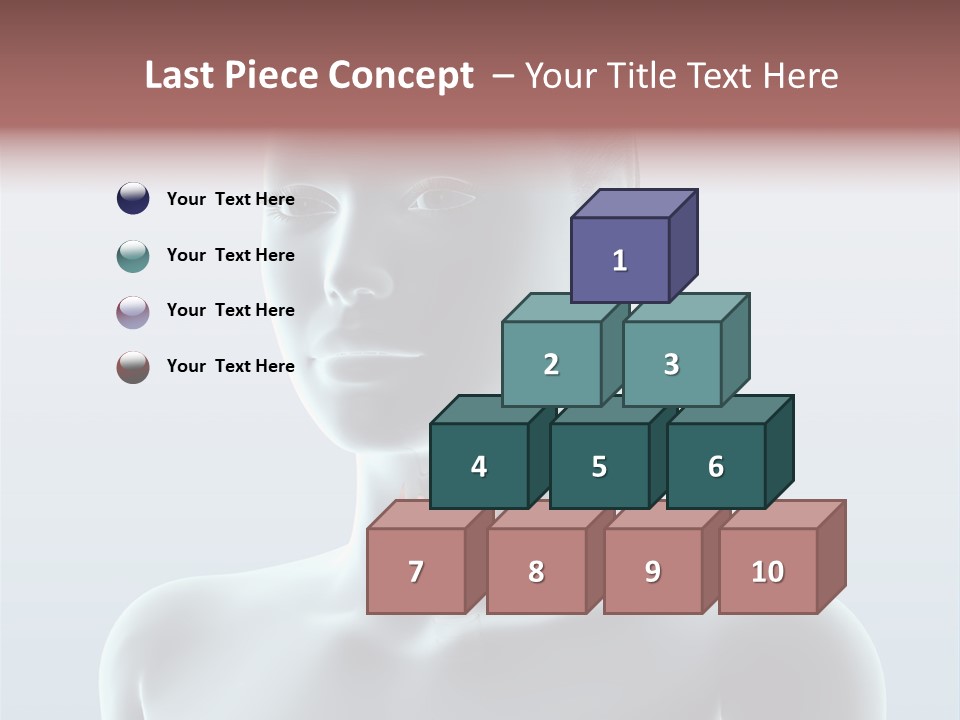 Rolling Luggage Duffle Bag With Pull Handle PowerPoint Template