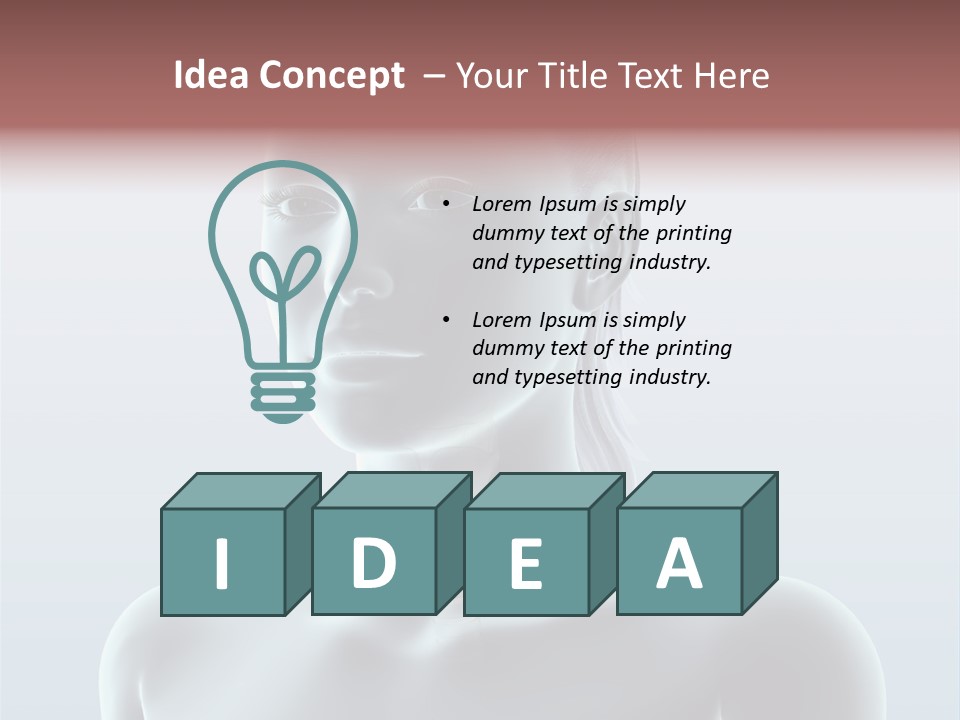 Rolling Luggage Duffle Bag With Pull Handle PowerPoint Template