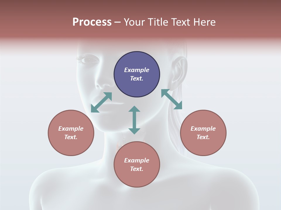 Rolling Luggage Duffle Bag With Pull Handle PowerPoint Template