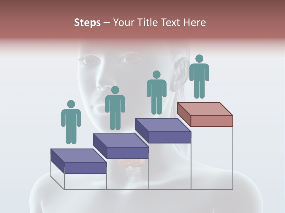 Rolling Luggage Duffle Bag With Pull Handle PowerPoint Template