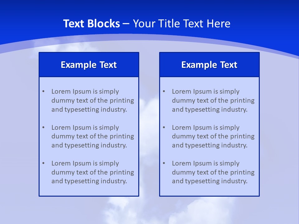 Sky House PowerPoint Template