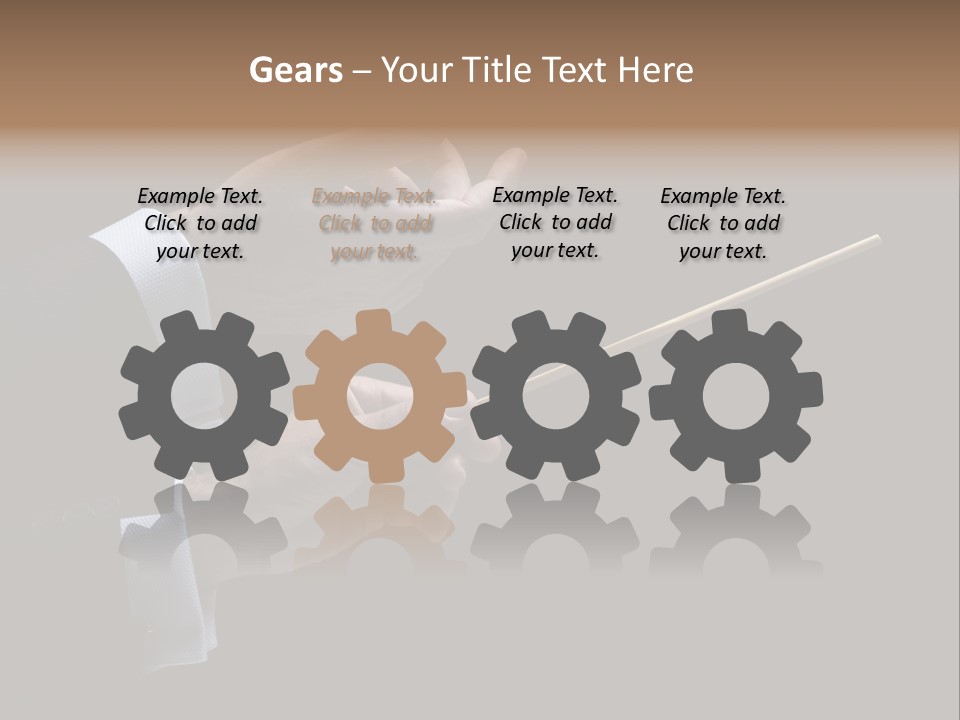 Music Conductor PowerPoint Template