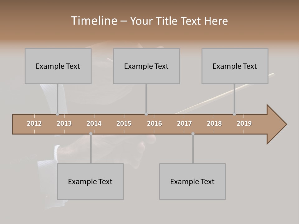 Music Conductor PowerPoint Template