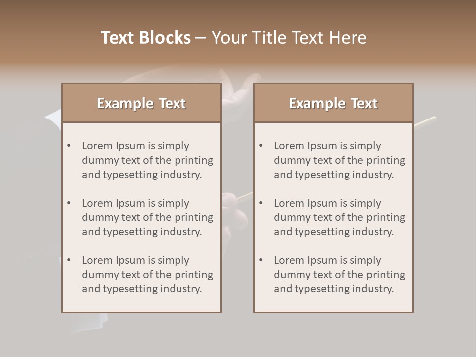 Music Conductor PowerPoint Template