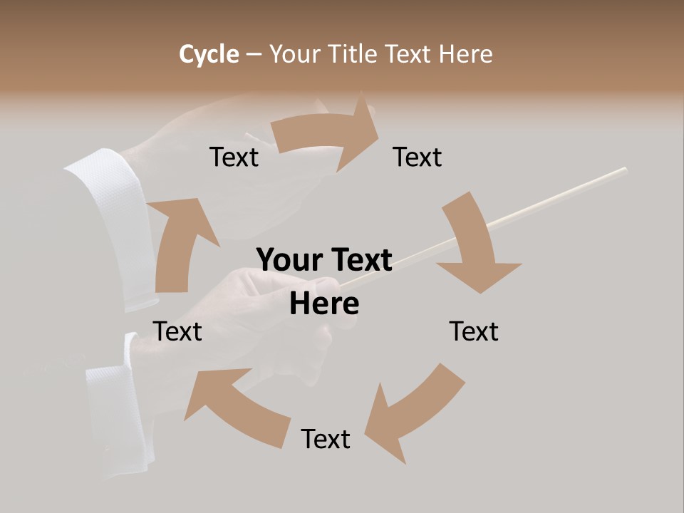 Music Conductor PowerPoint Template