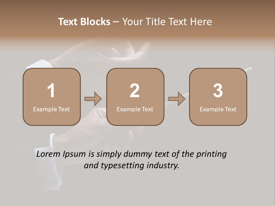 Music Conductor PowerPoint Template