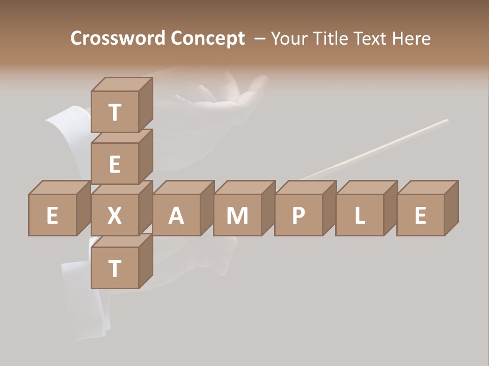 Music Conductor PowerPoint Template