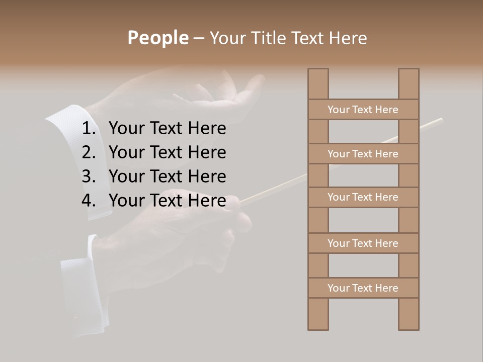 Music Conductor PowerPoint Template