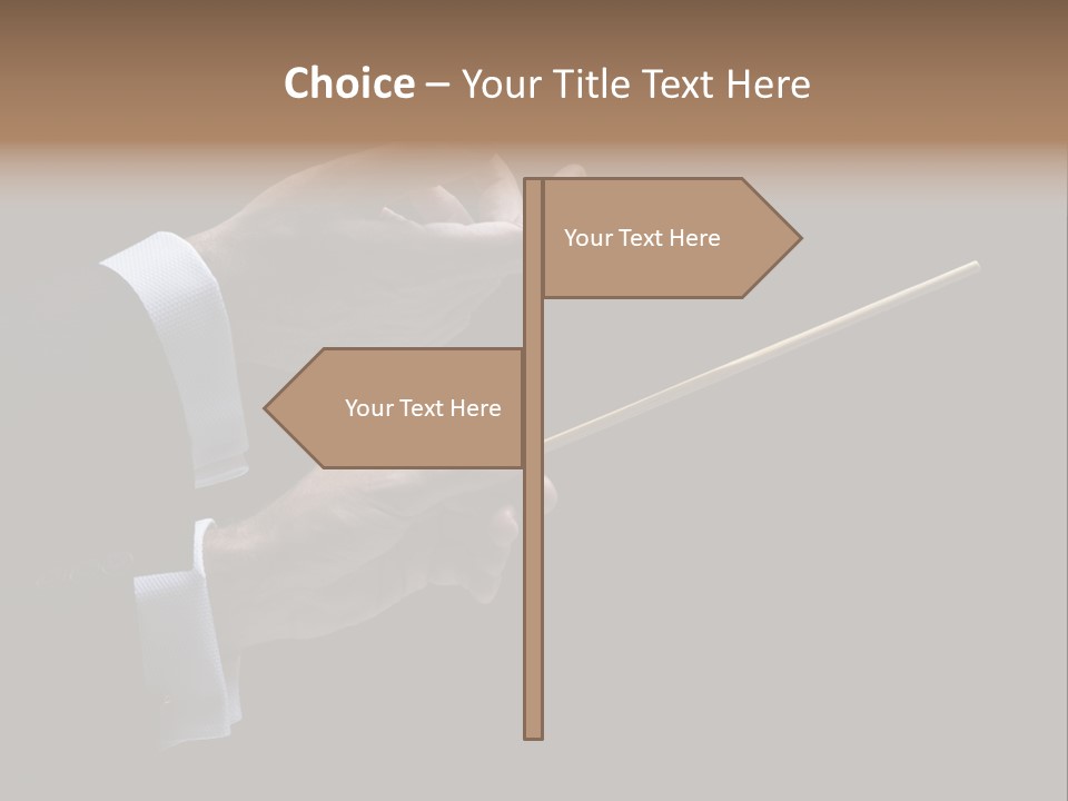 Music Conductor PowerPoint Template