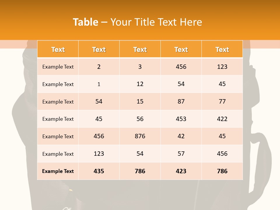 Rolling Luggage Duffle Bag With Pull Handle PowerPoint Template