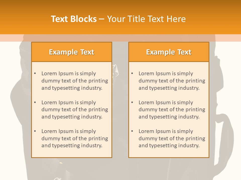 Rolling Luggage Duffle Bag With Pull Handle PowerPoint Template