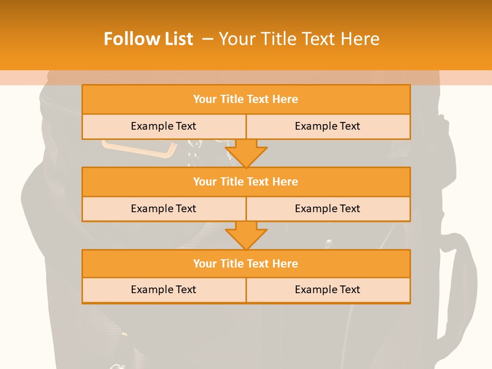 Rolling Luggage Duffle Bag With Pull Handle PowerPoint Template
