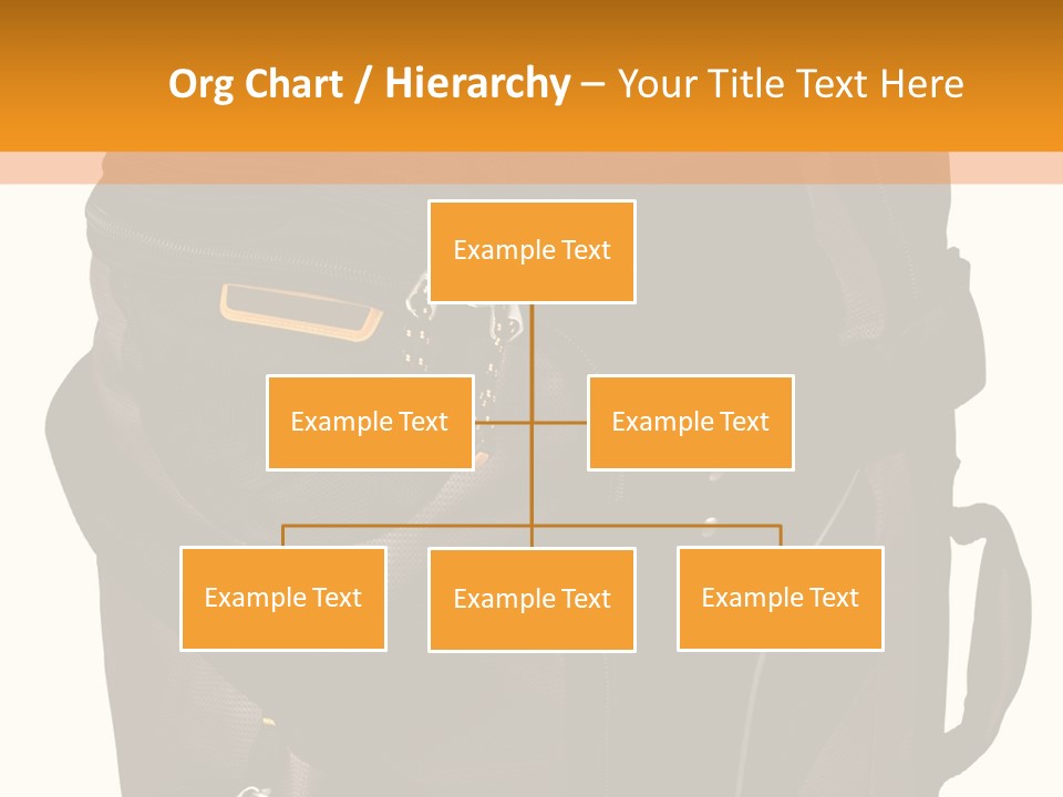 Rolling Luggage Duffle Bag With Pull Handle PowerPoint Template