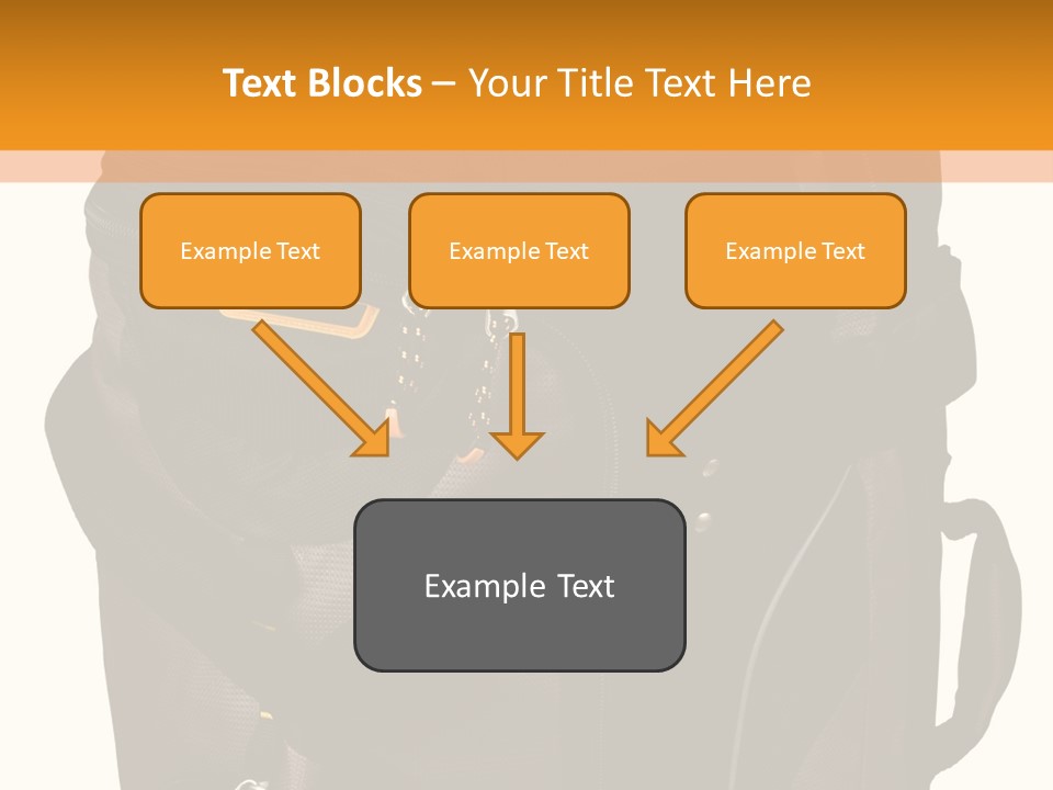 Rolling Luggage Duffle Bag With Pull Handle PowerPoint Template