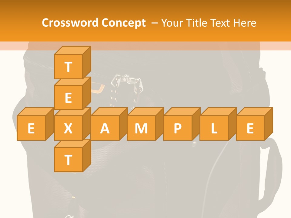 Rolling Luggage Duffle Bag With Pull Handle PowerPoint Template