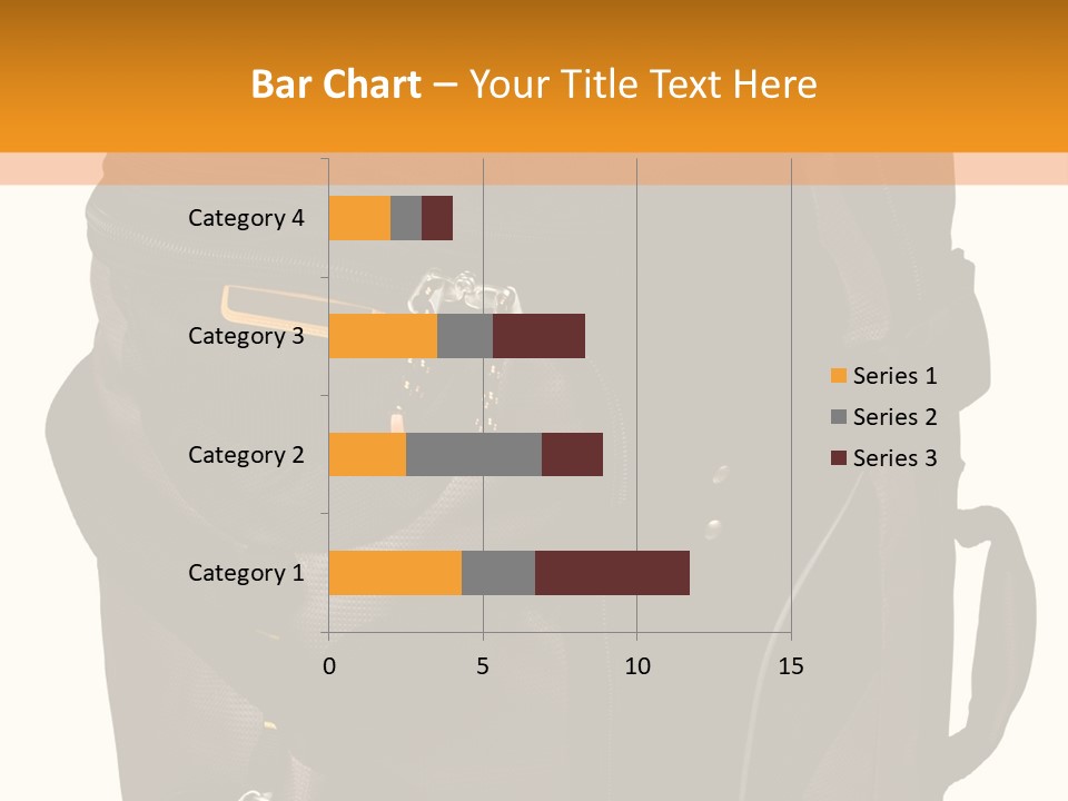Rolling Luggage Duffle Bag With Pull Handle PowerPoint Template