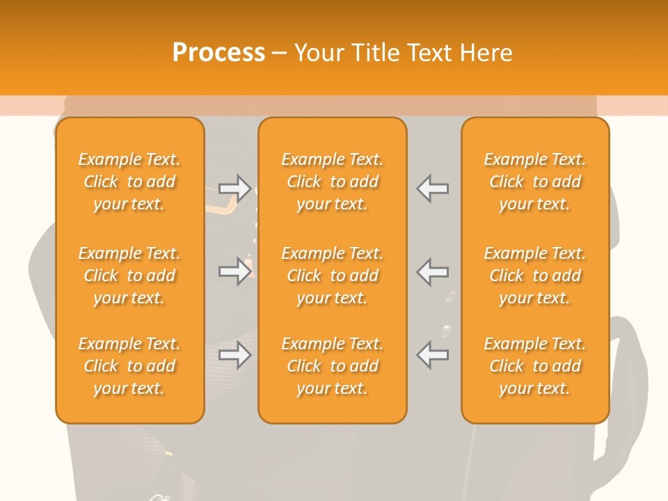 Rolling Luggage Duffle Bag With Pull Handle PowerPoint Template