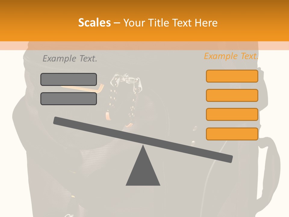 Rolling Luggage Duffle Bag With Pull Handle PowerPoint Template