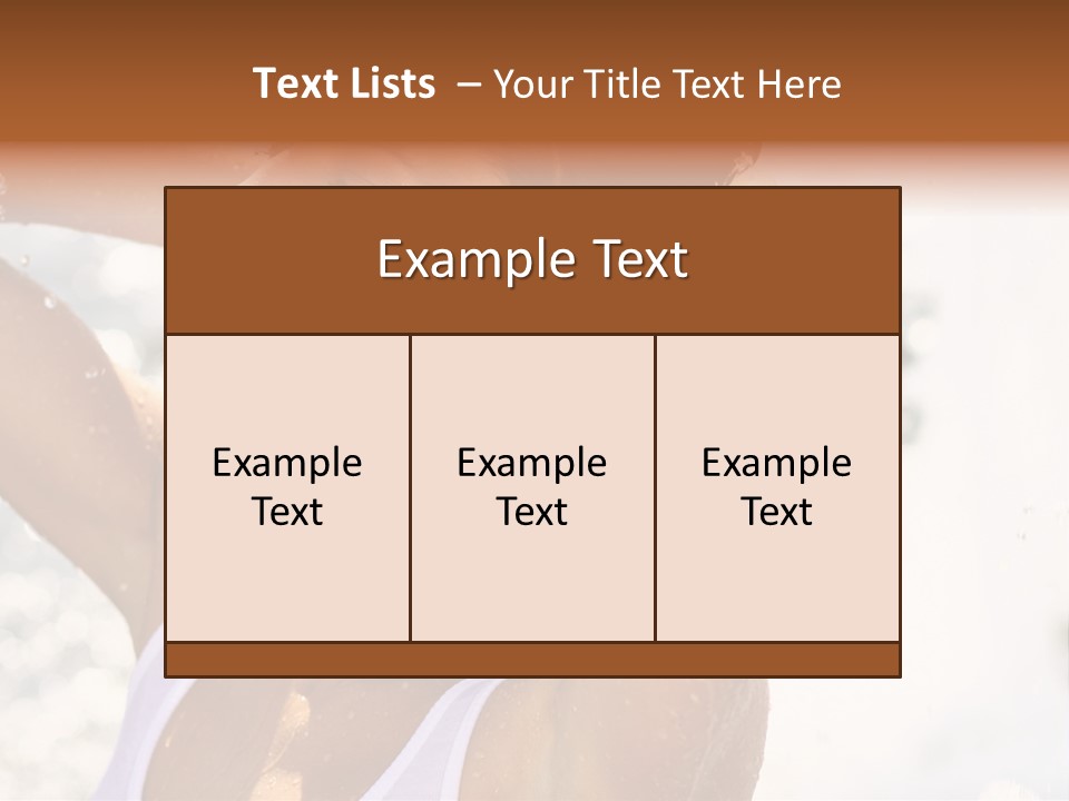 Heat. The Young Woman Bathes In A City Fountain PowerPoint Template