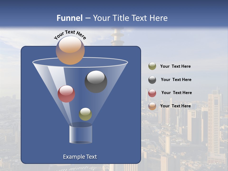 Some Famous Places In Kuwait Shooting From The Sky PowerPoint Template