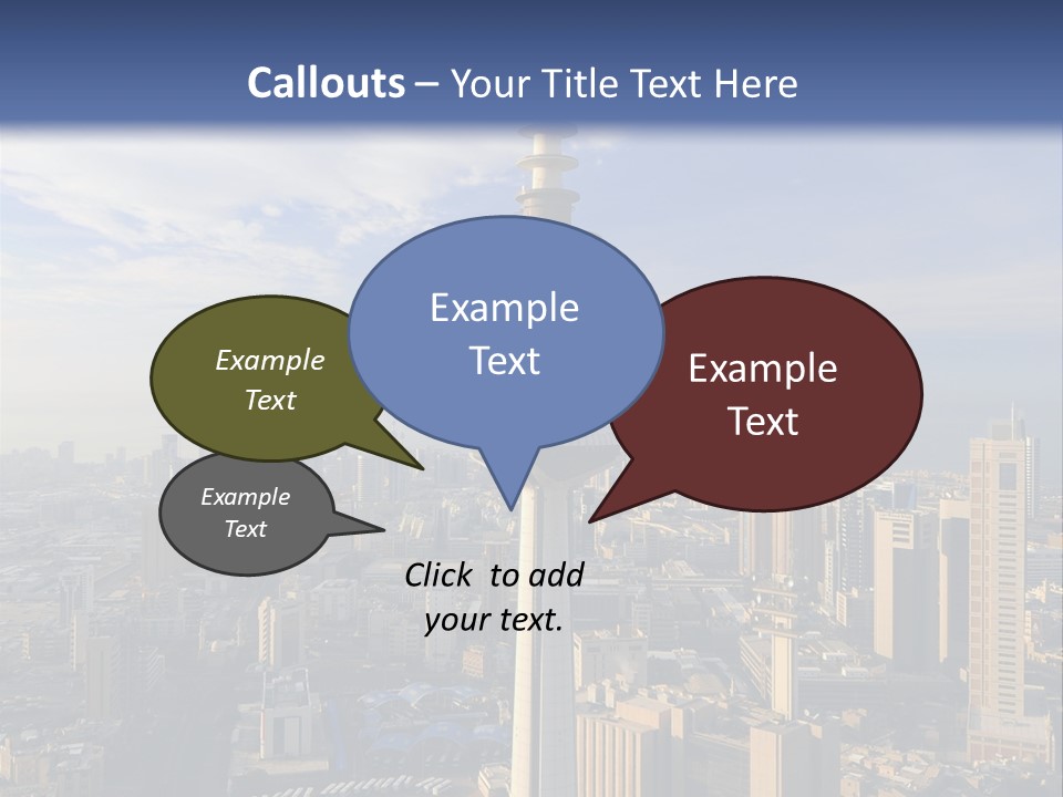 Some Famous Places In Kuwait Shooting From The Sky PowerPoint Template