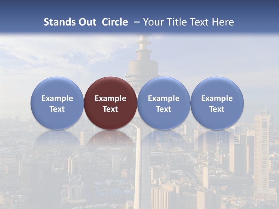 Some Famous Places In Kuwait Shooting From The Sky PowerPoint Template