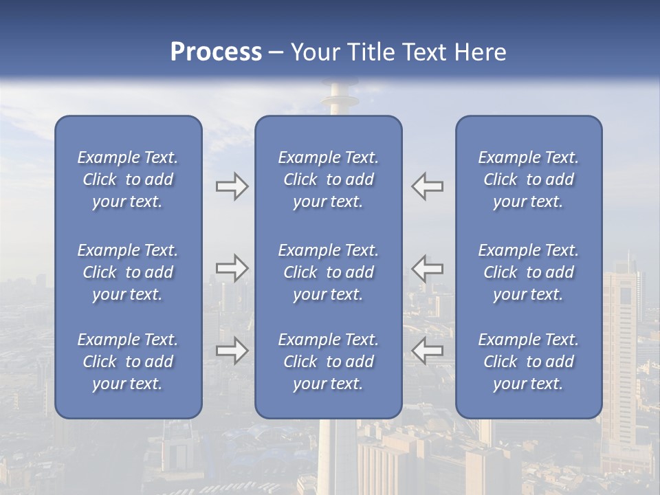 Some Famous Places In Kuwait Shooting From The Sky PowerPoint Template