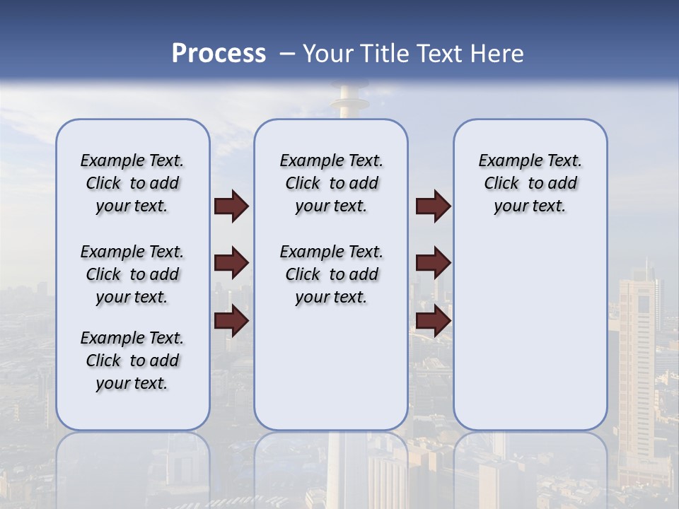 Some Famous Places In Kuwait Shooting From The Sky PowerPoint Template