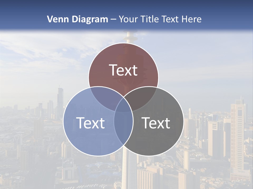 Some Famous Places In Kuwait Shooting From The Sky PowerPoint Template