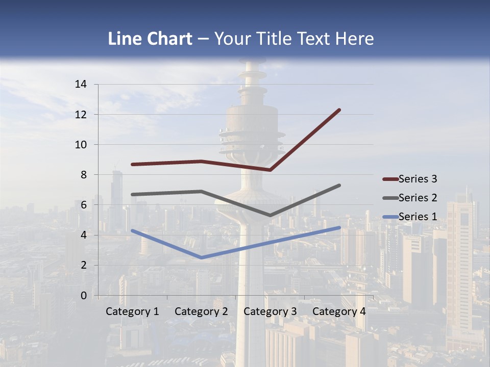 Some Famous Places In Kuwait Shooting From The Sky PowerPoint Template