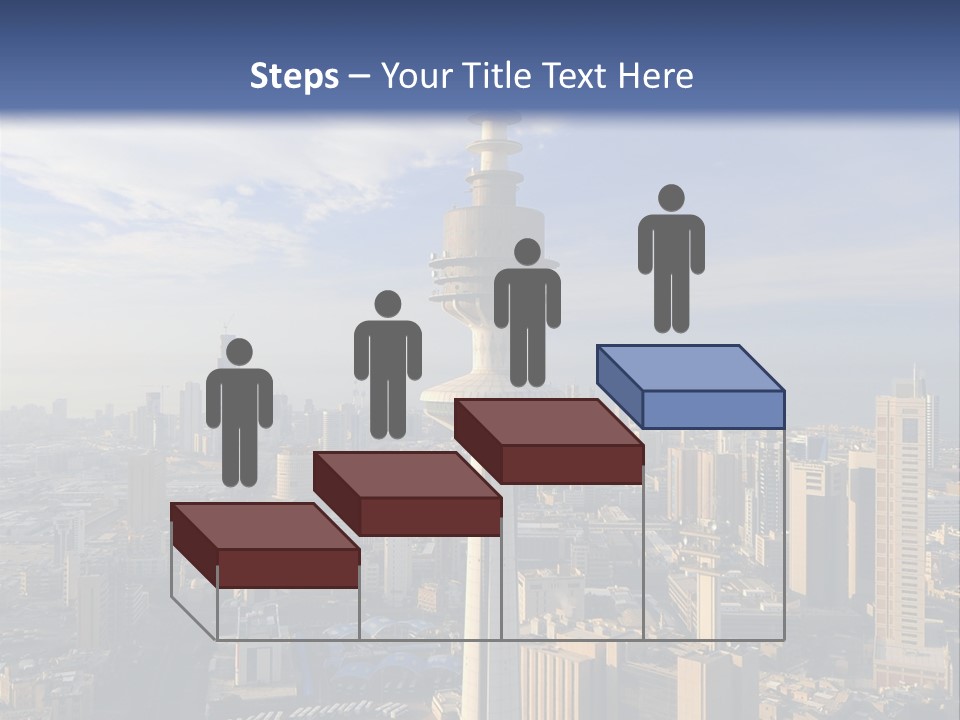 Some Famous Places In Kuwait Shooting From The Sky PowerPoint Template