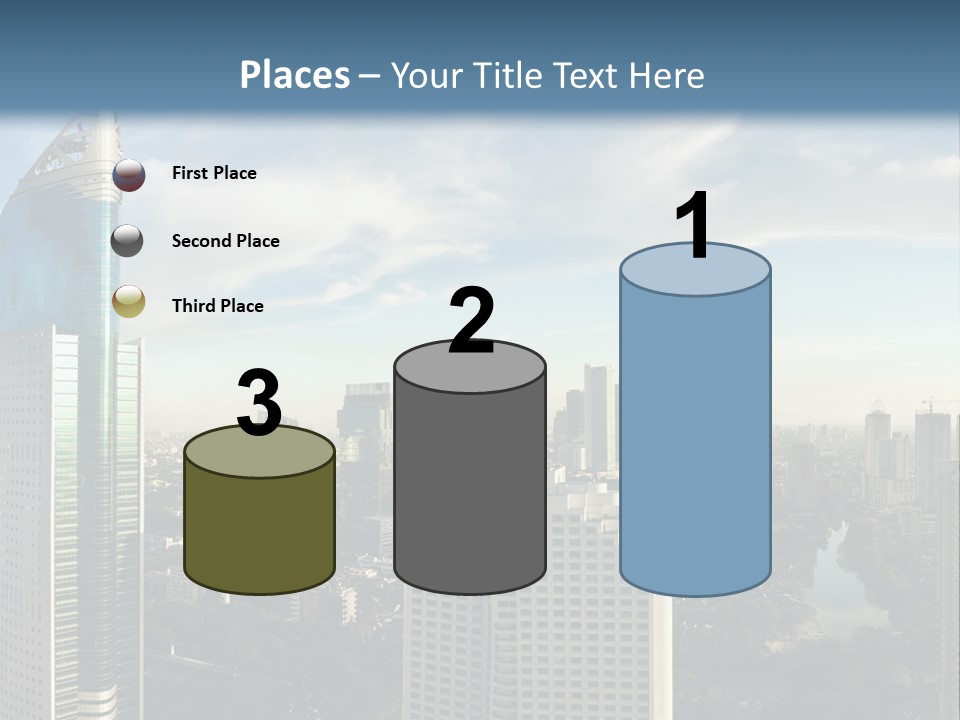 Jakarta Cityscape PowerPoint Template