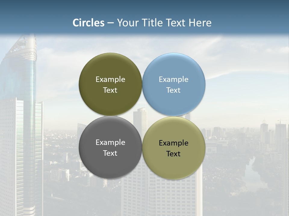 Jakarta Cityscape PowerPoint Template