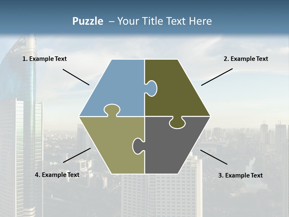 Jakarta Cityscape PowerPoint Template