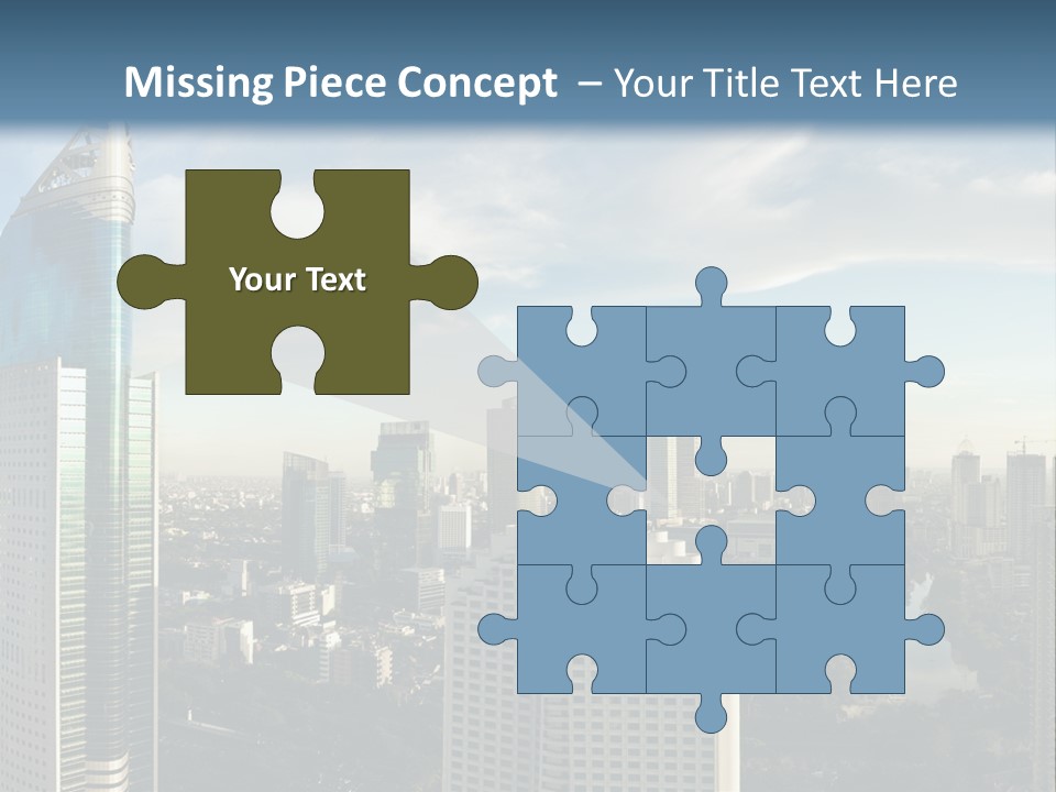 Jakarta Cityscape PowerPoint Template