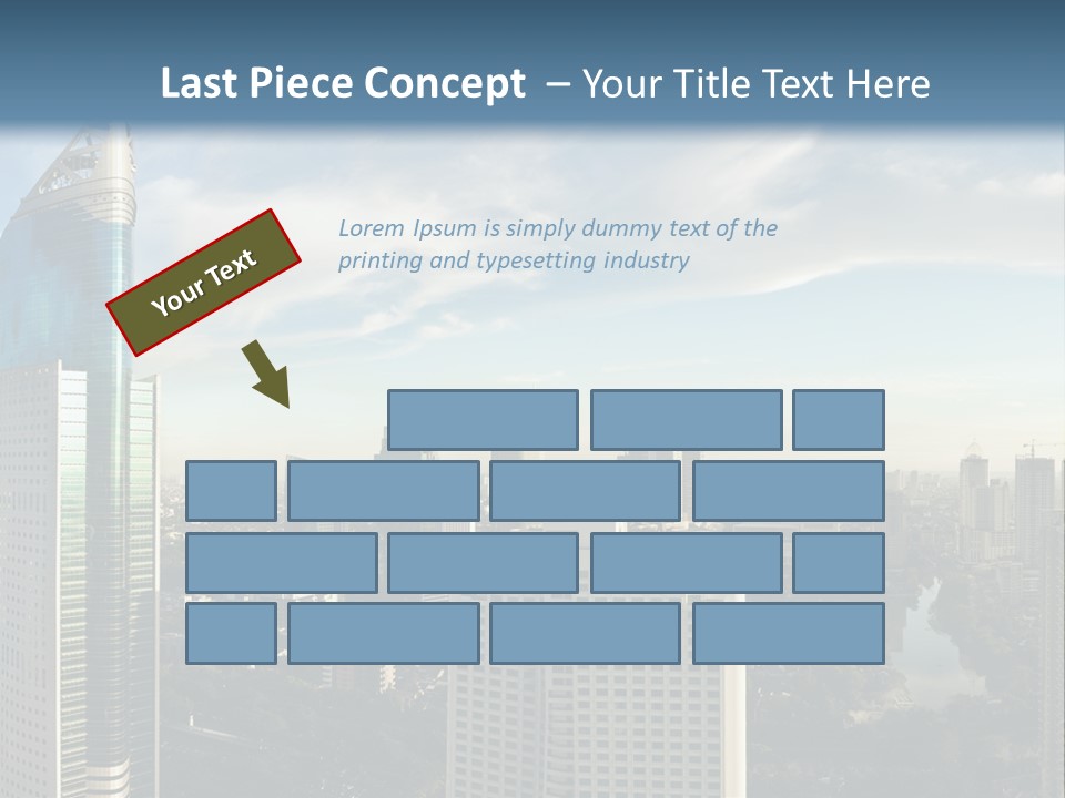 Jakarta Cityscape PowerPoint Template