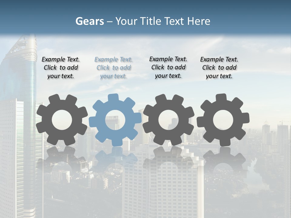 Jakarta Cityscape PowerPoint Template