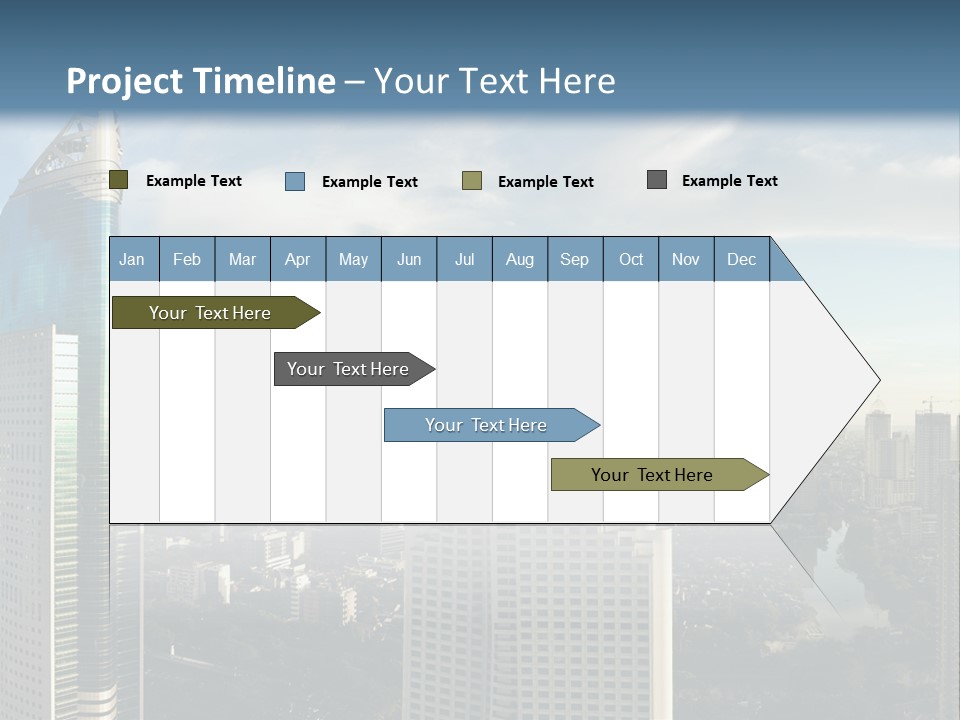 Jakarta Cityscape PowerPoint Template