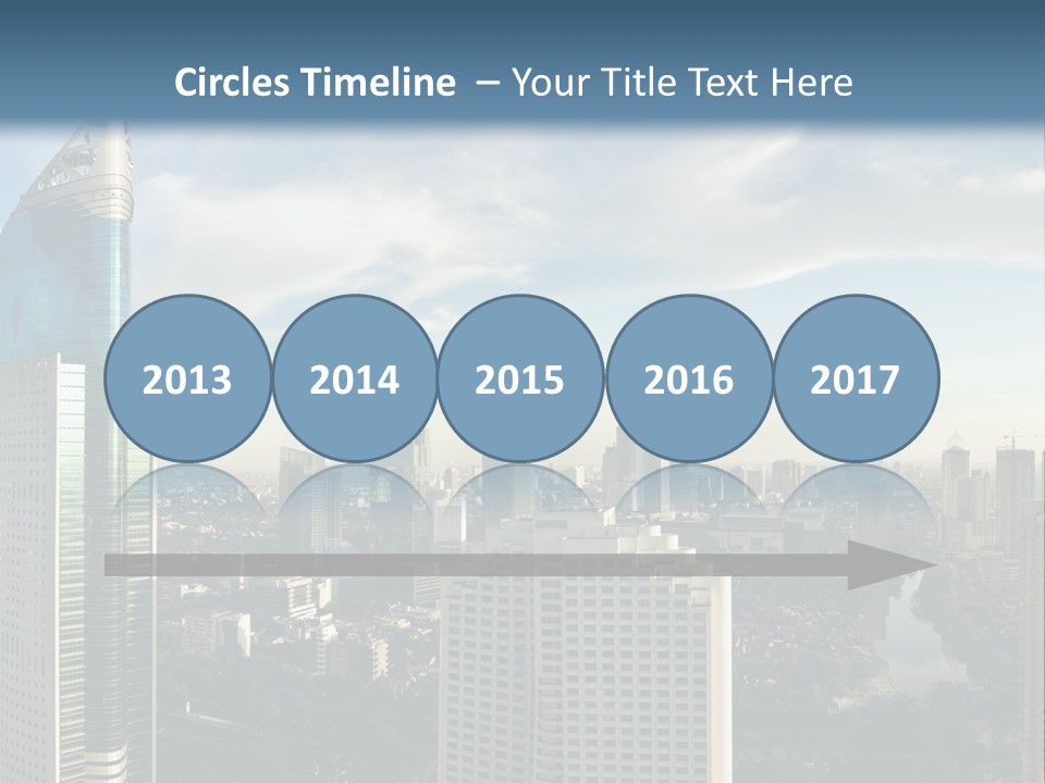 Jakarta Cityscape PowerPoint Template