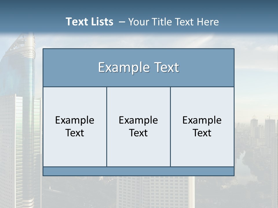Jakarta Cityscape PowerPoint Template