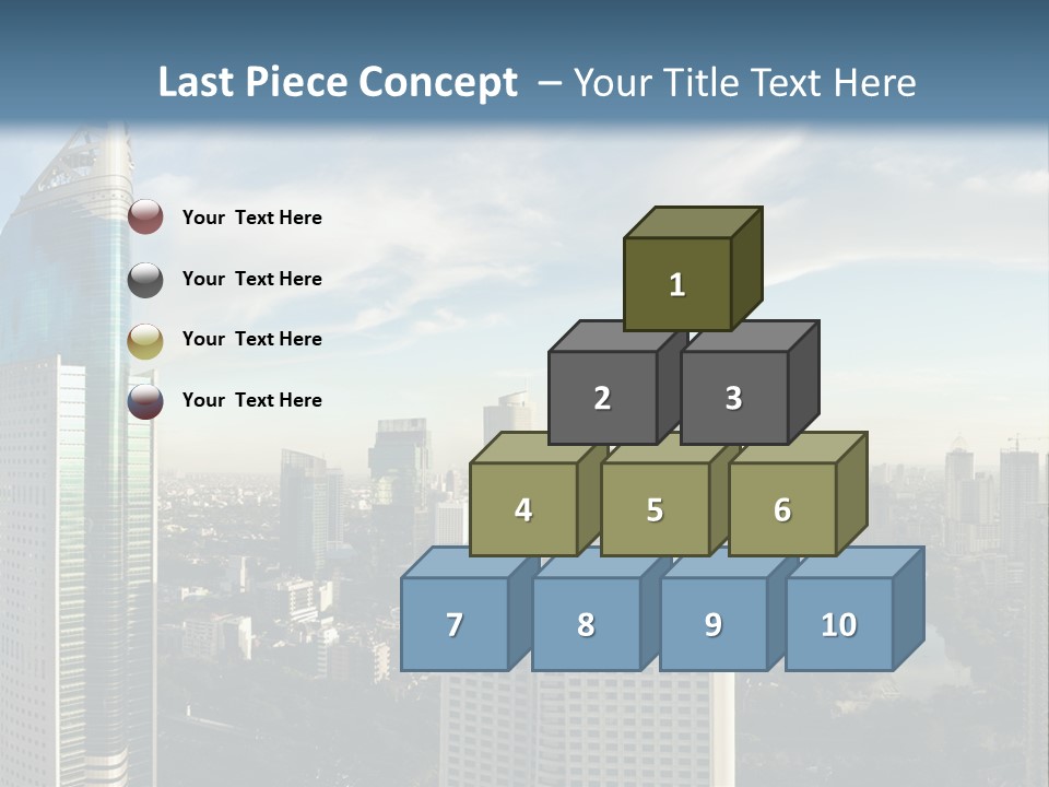 Jakarta Cityscape PowerPoint Template