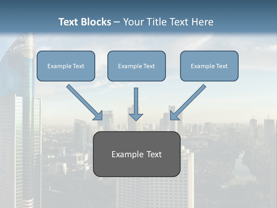 Jakarta Cityscape PowerPoint Template