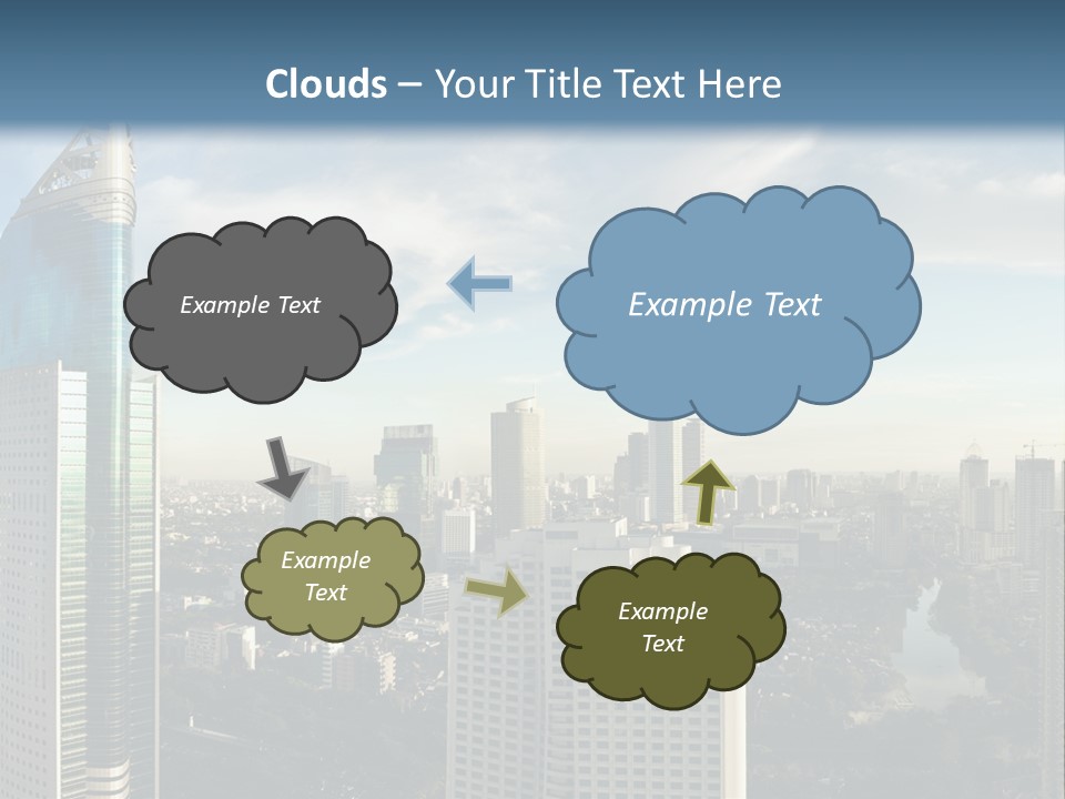 Jakarta Cityscape PowerPoint Template