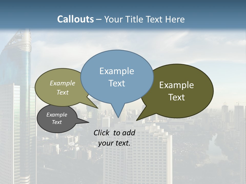 Jakarta Cityscape PowerPoint Template