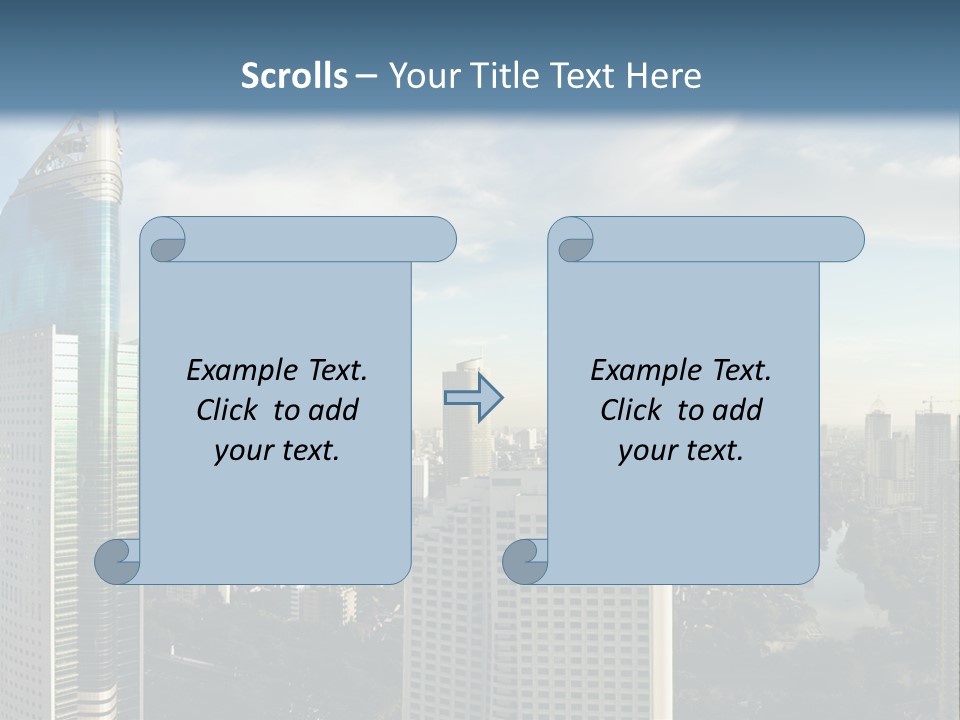 Jakarta Cityscape PowerPoint Template