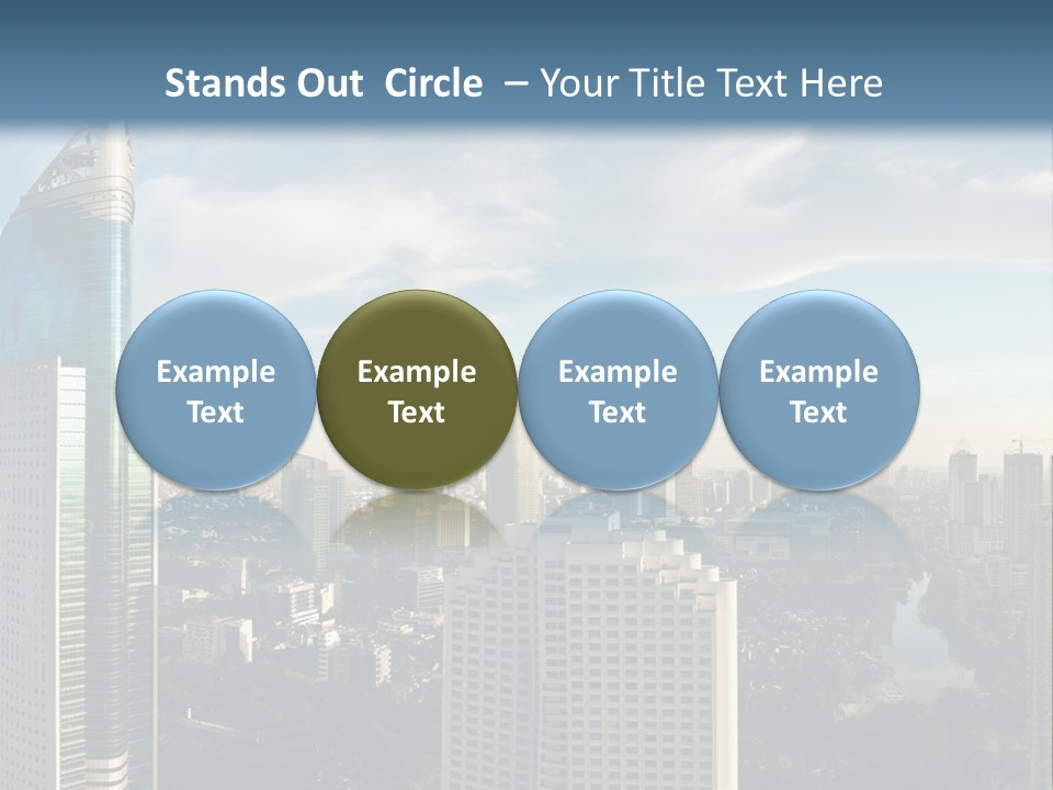 Jakarta Cityscape PowerPoint Template