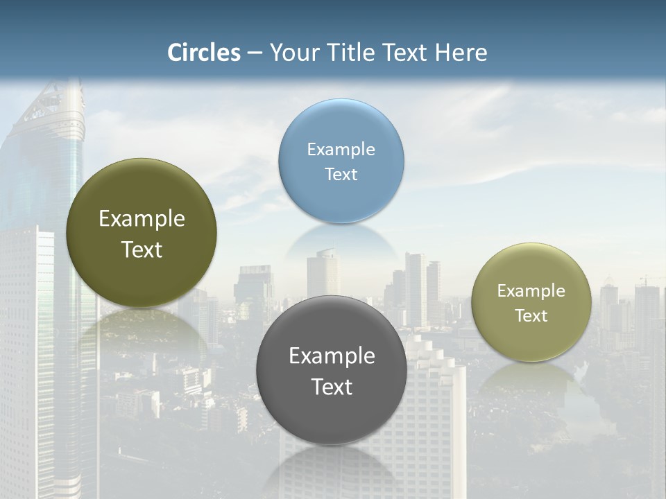 Jakarta Cityscape PowerPoint Template