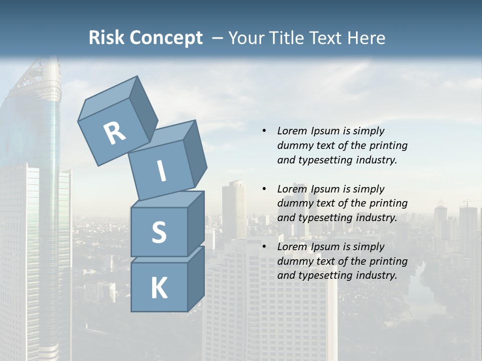 Jakarta Cityscape PowerPoint Template